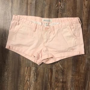 Abercrombie shorts blush pink!